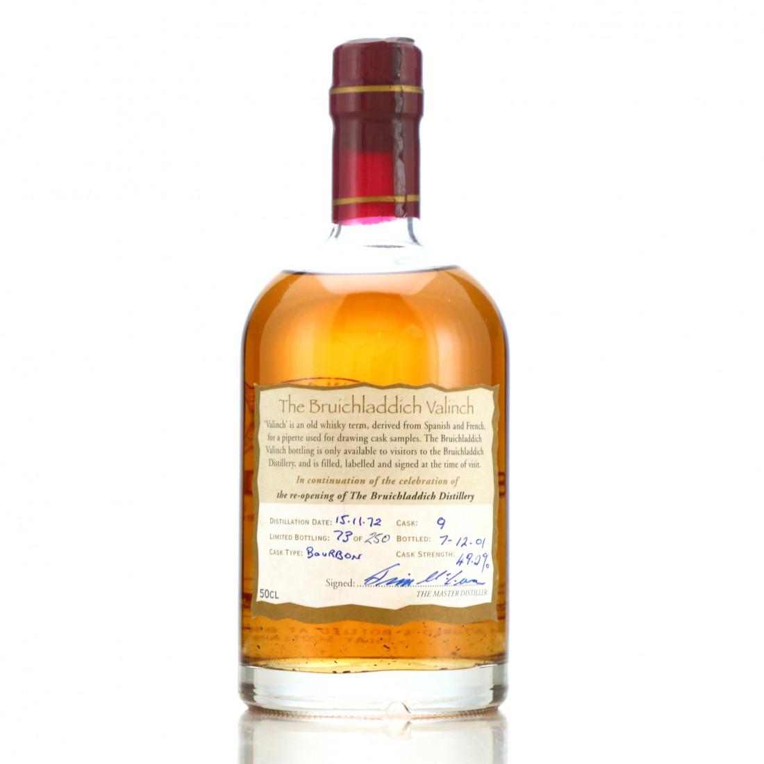Bruichladdich 1972 Valinch 'The Re-opening of the Distillery'