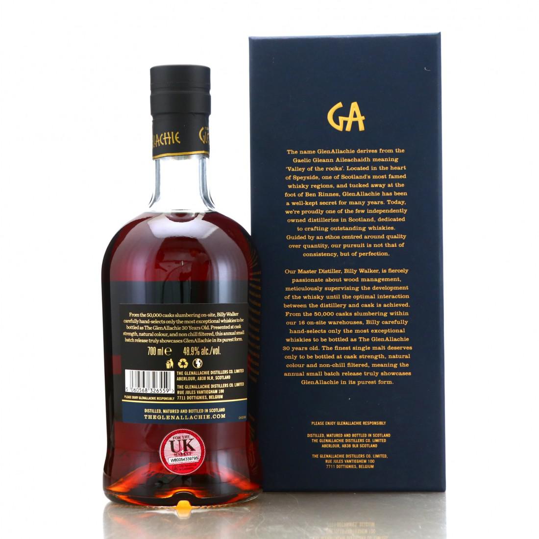 Glenallachie 30 Year Old Batch #3
