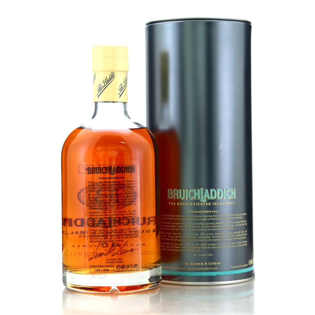 Bruichladdich 1964 'The Forty' 40 Year Old