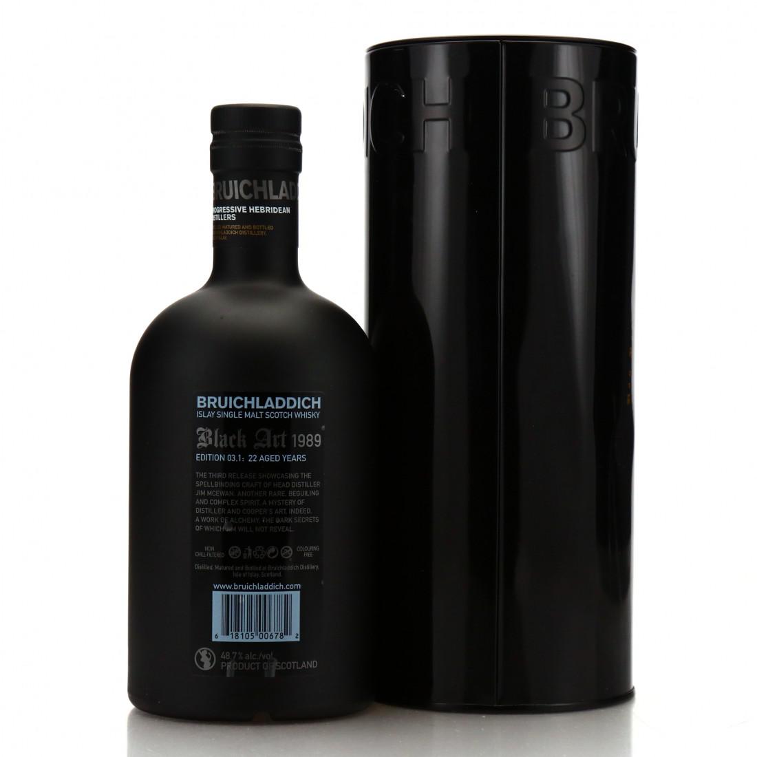 Bruichladdich 1989 Black Art 22 Year Old Edition 3.1