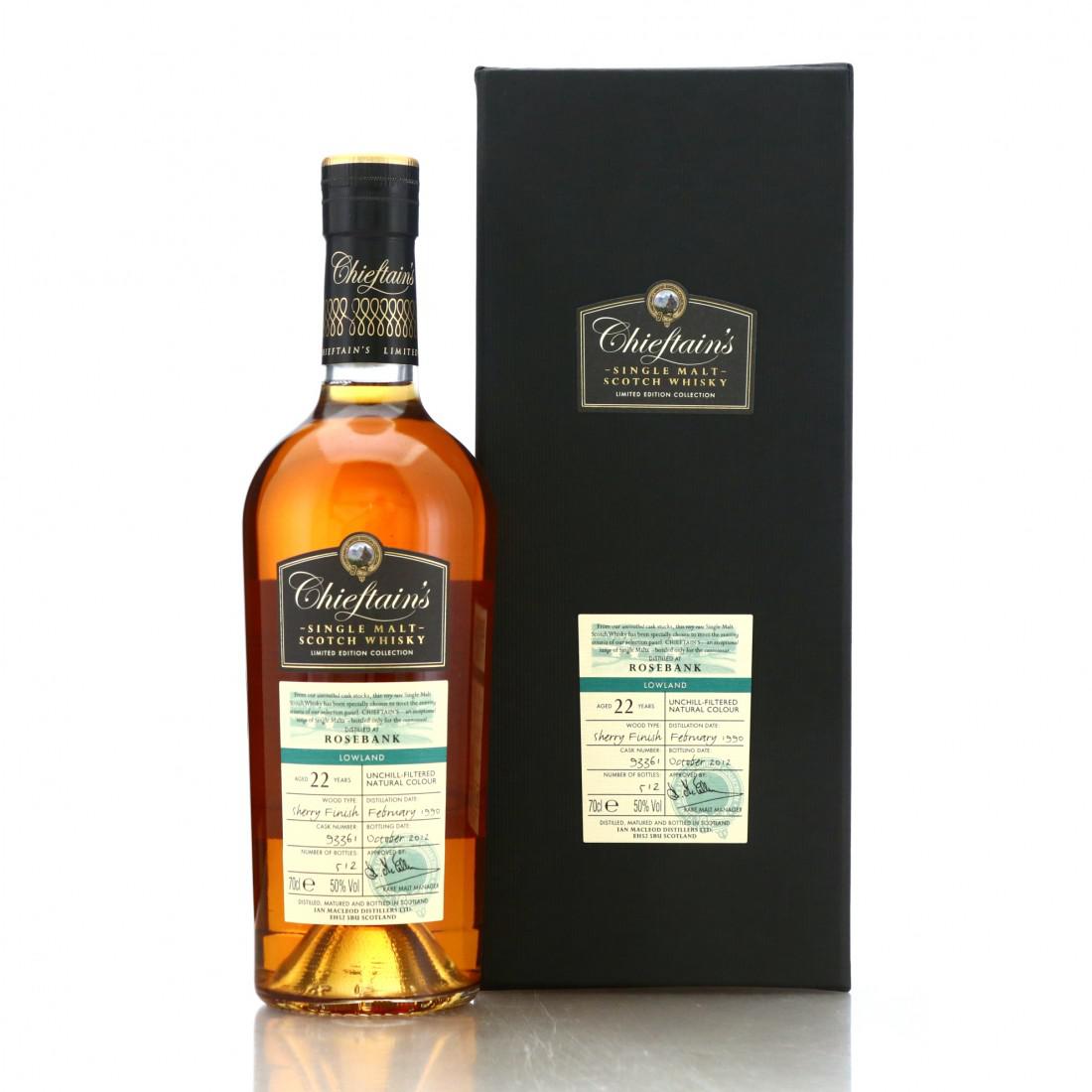 Rosebank 1990 Chieftain's 22 Year Old-酒虫网