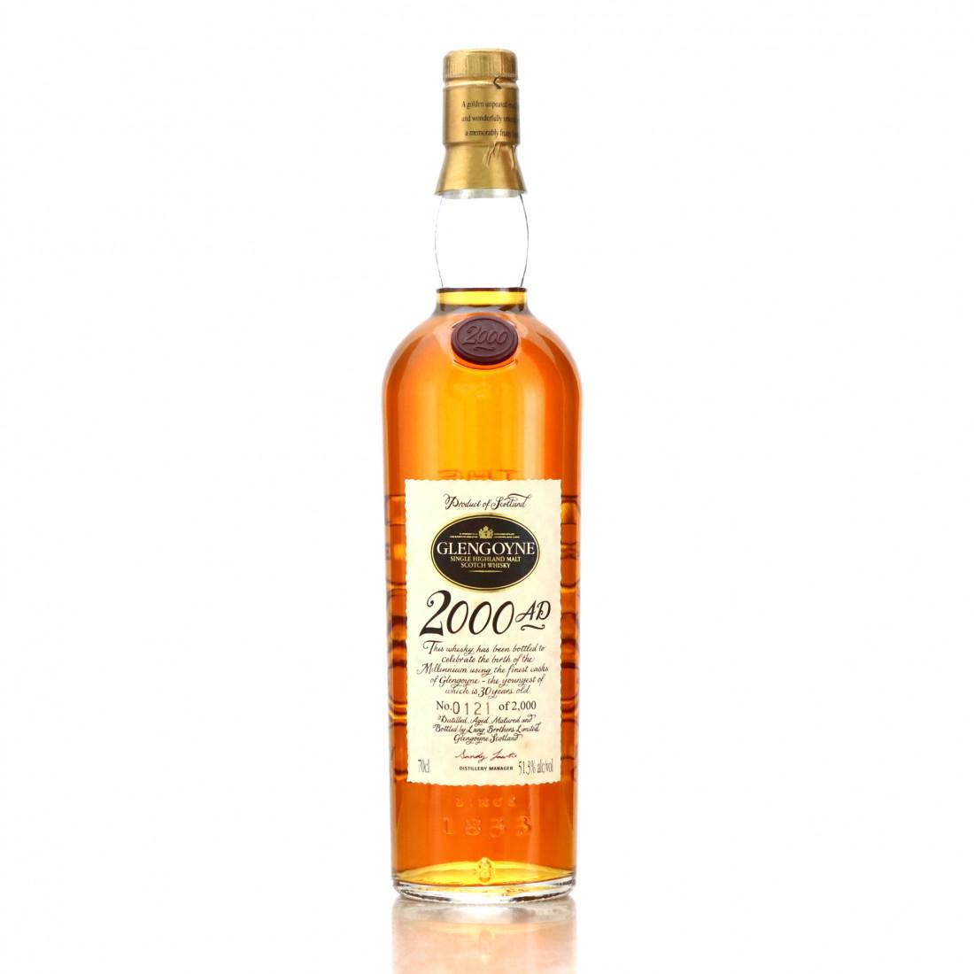 Glengoyne 30 Year Old Millennium 2000 AD with Clock