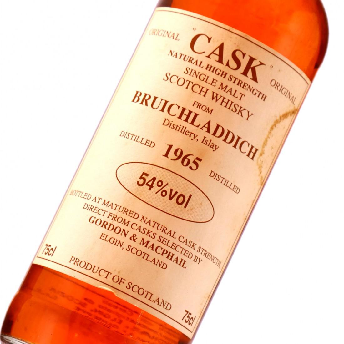 Bruichladdich 1965 Gordon and MacPhail Original 'Cask'