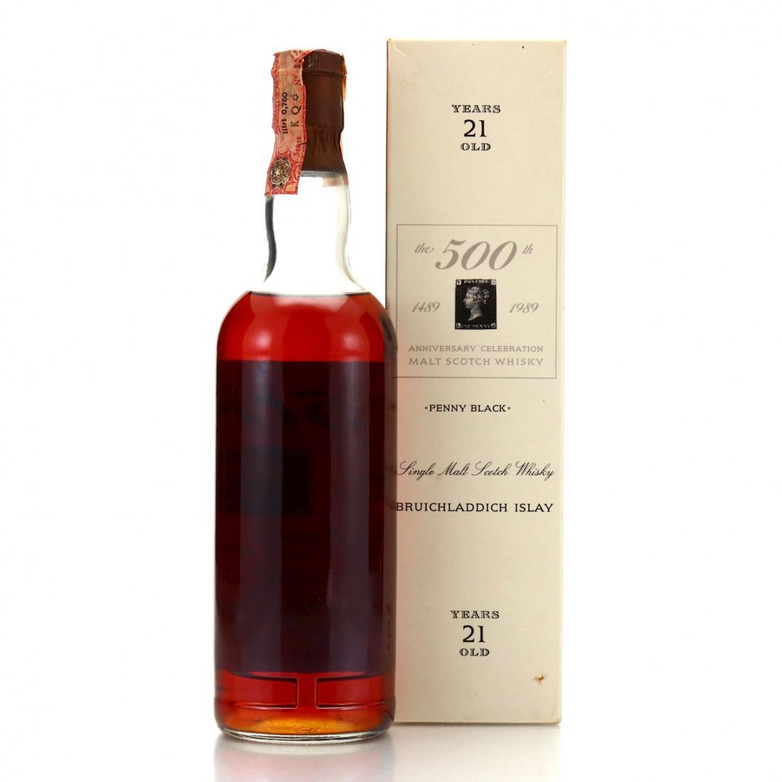 Bruichladdich 21 Year Old Moon Import / Penny Black