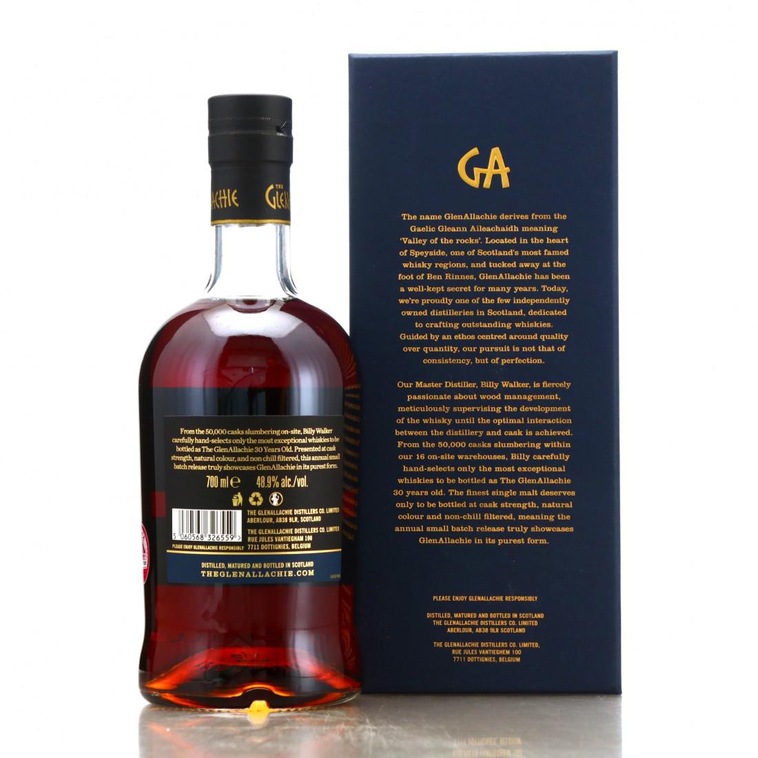 Glenallachie 30 Year Old Batch #3
