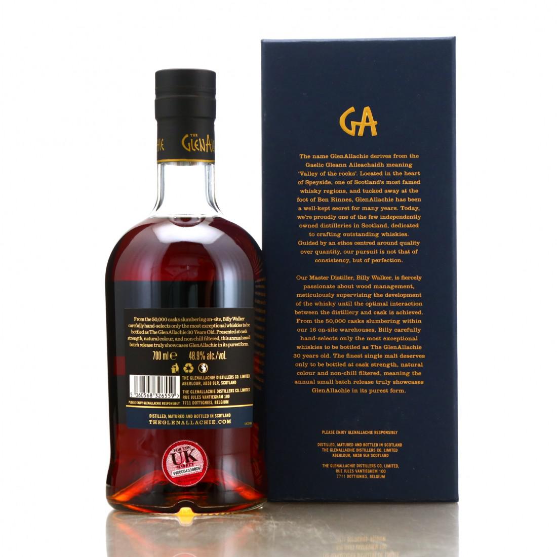 Glenallachie 30 Year Old Batch #3