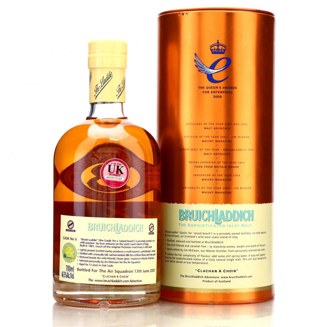Bruichladdich 1994 Single Cask 12 Year Old / Air Squadron
