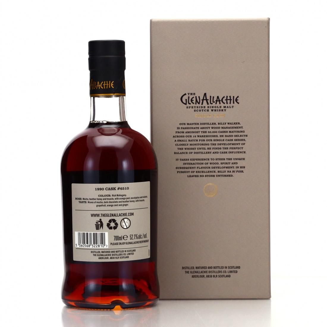 Glenallachie 1990 Single Cask 30 Year Old #6510