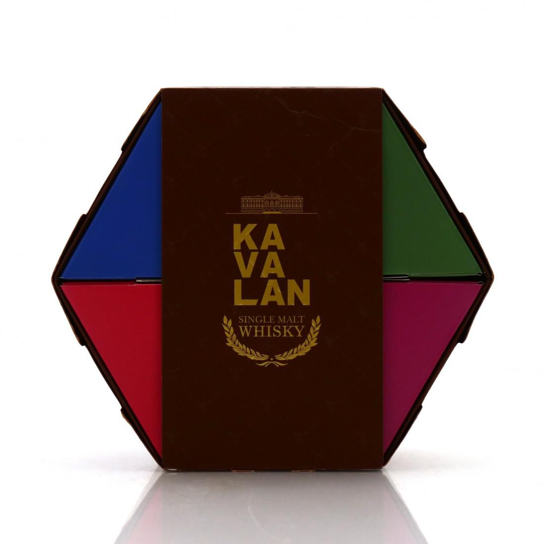 Kavalan Hexagon Pot Still Miniature Set 6 x 5cl