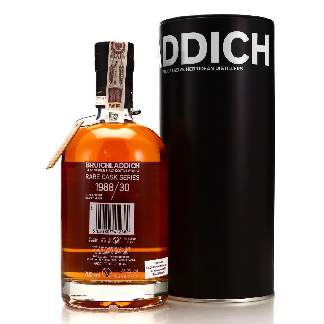 Bruichladdich 1988 Rare Cask Series 30 Year Old / The Untouchable