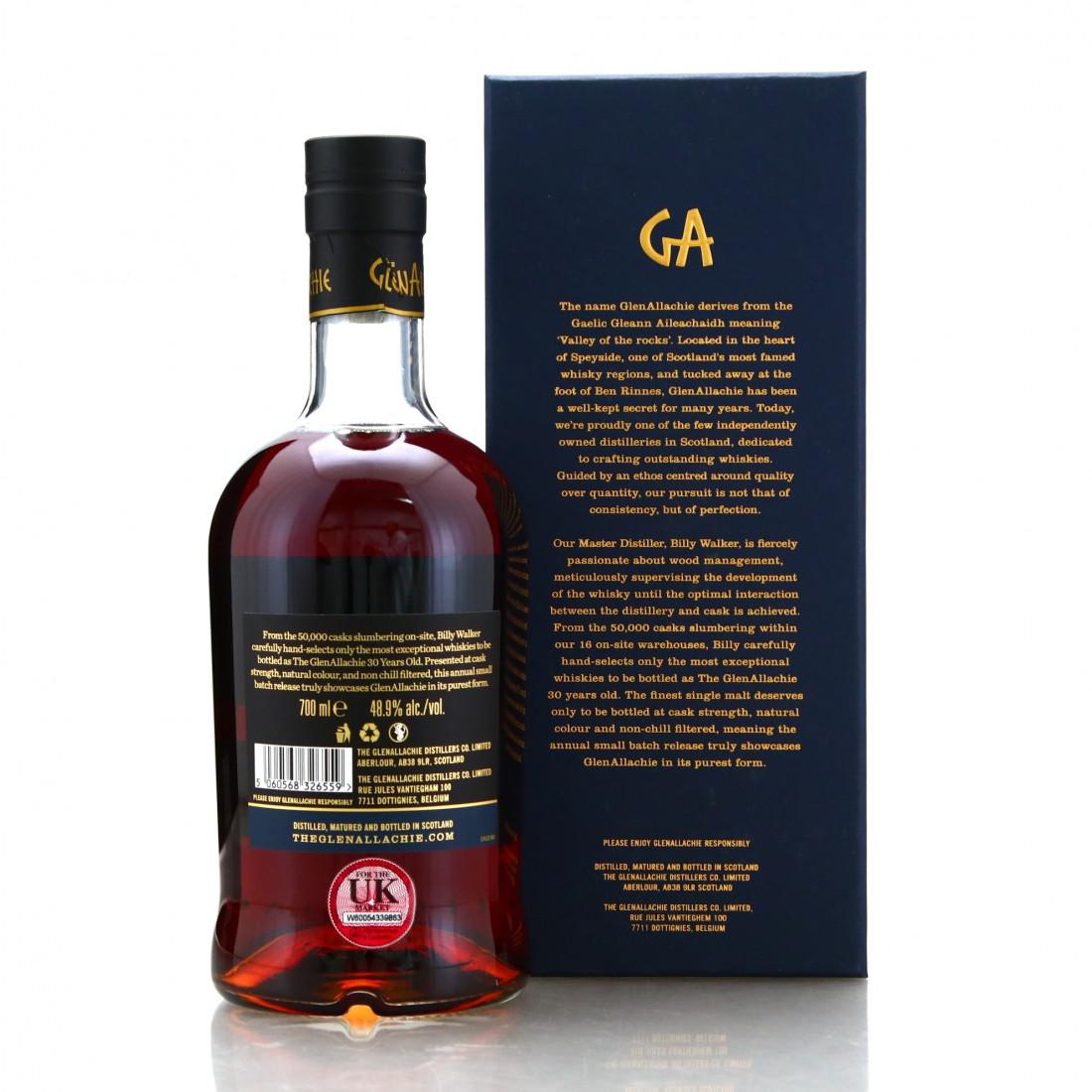 Glenallachie 30 Year Old Batch #3