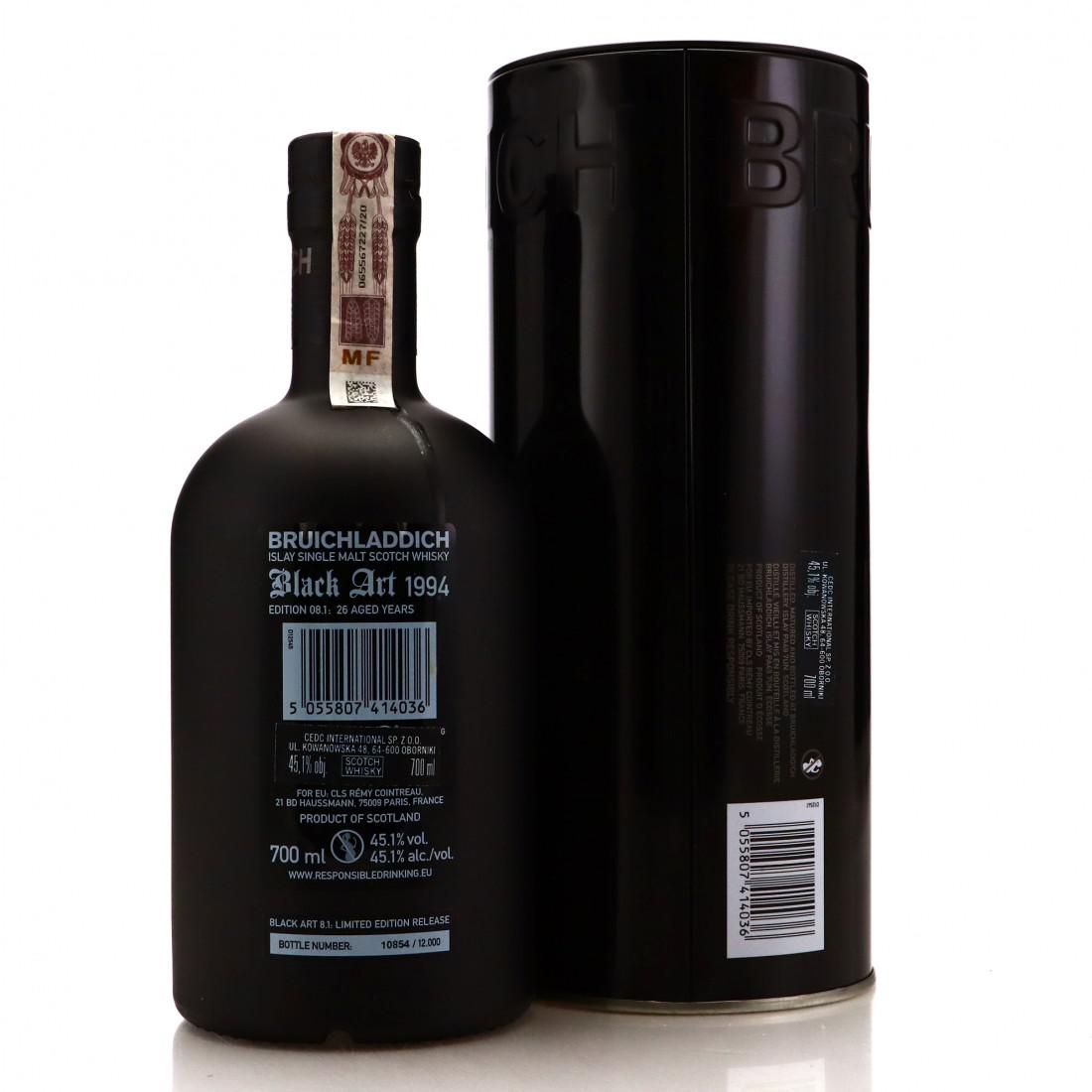 Bruichladdich 1994 Black Art 26 Year Old Edition 8.1
