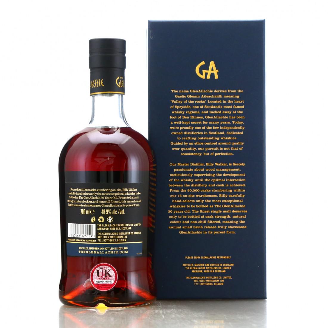 Glenallachie 30 Year Old Batch #3