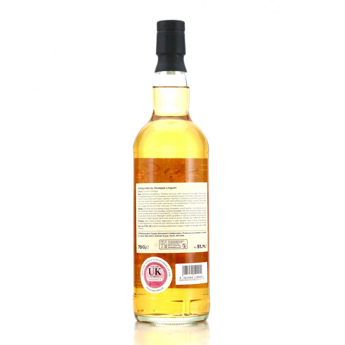 Bowmore 2000 Whisky Sponge 20 Year Old Edition No.12