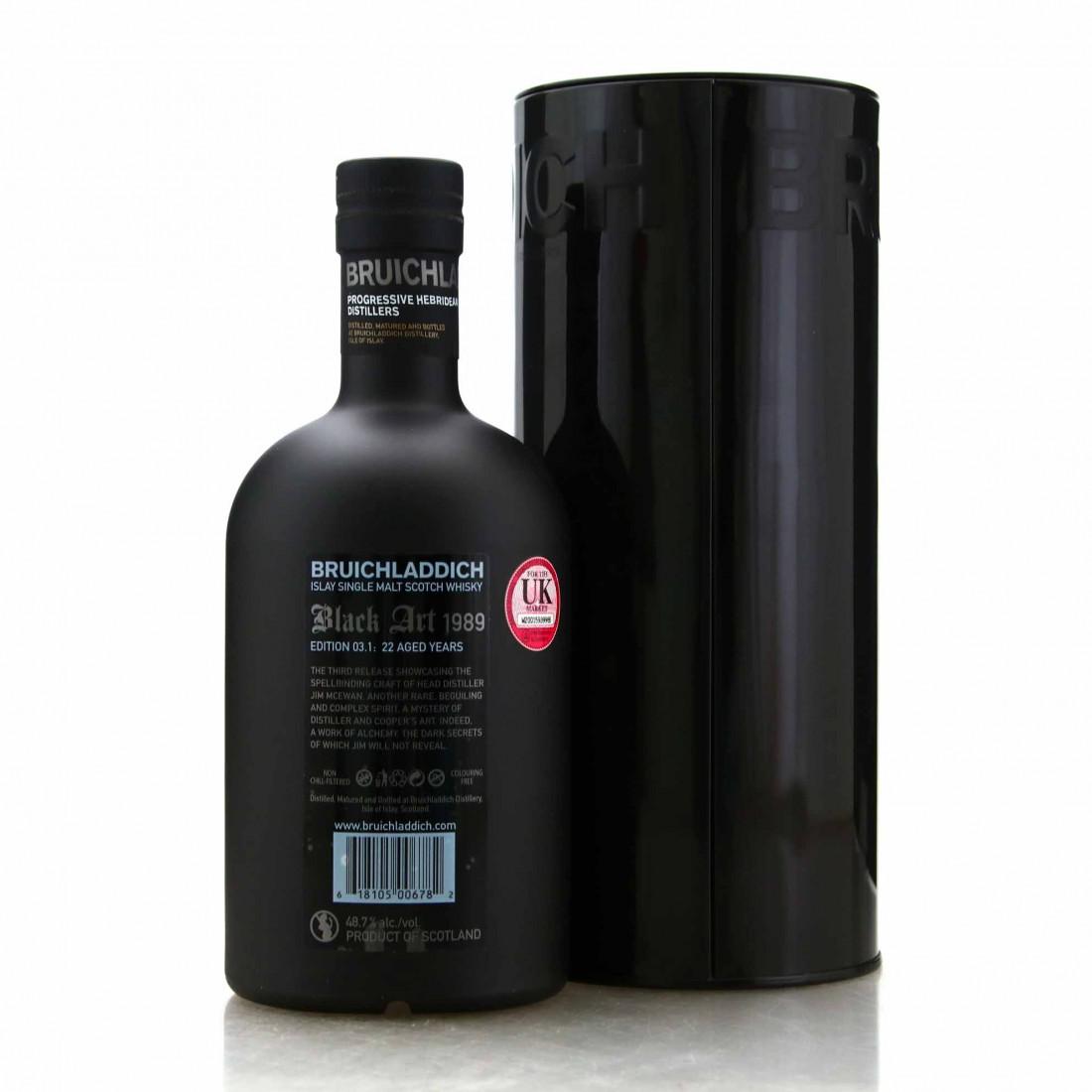 Bruichladdich 1989 Black Art 22 Year Old Edition 3.1