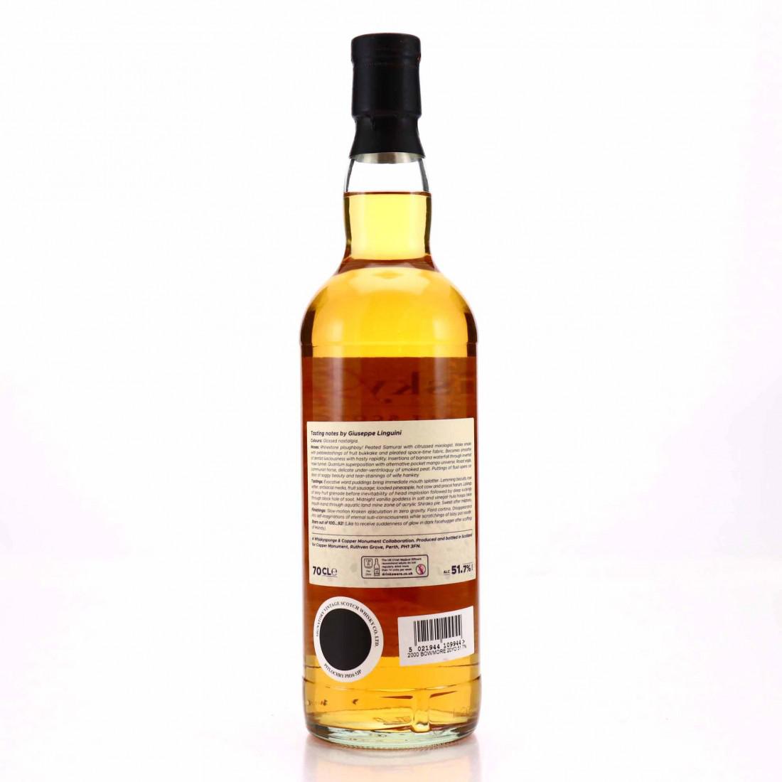 Bowmore 2000 Whisky Sponge 20 Year Old Edition No.12