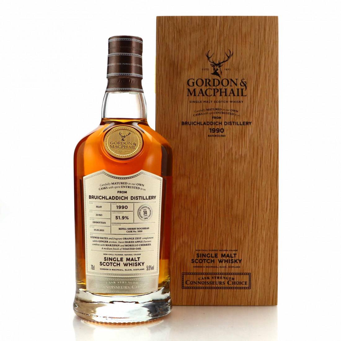 Bruichladdich 1990 Gordon and MacPhail 30 Year Old Batch #21/063