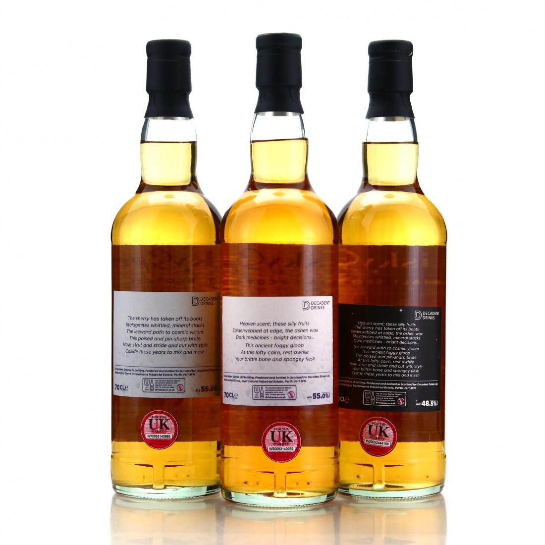 Ben Nevis Whisky Sponge Triptych Trilogy Edition No.22A-C 3 x 70cl