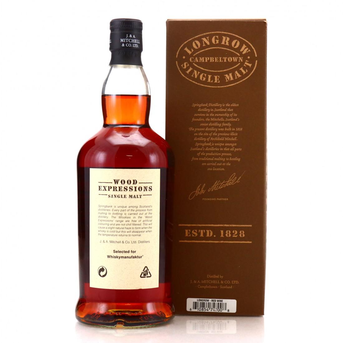 Longrow 1999 Single Red Wine Cask 9 Year Old / Whiskymanufaktur