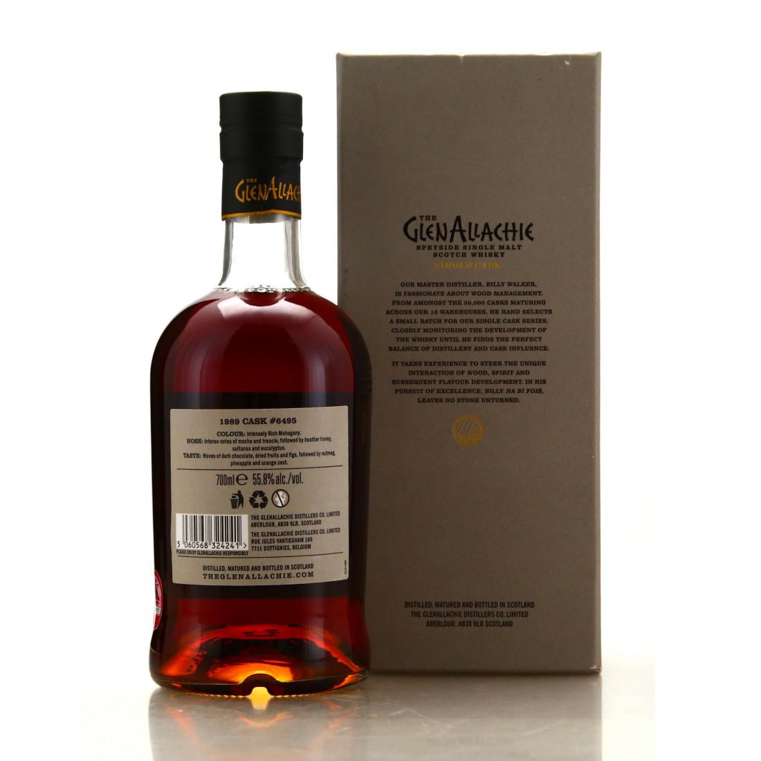 Glenallachie 1989 Single PX Puncheon 32 Year Old #6495 / UK