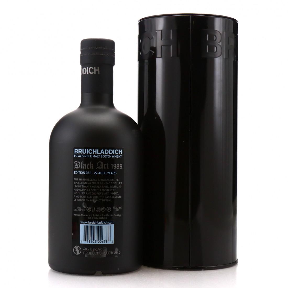 Bruichladdich 1989 Black Art 22 Year Old Edition 3.1
