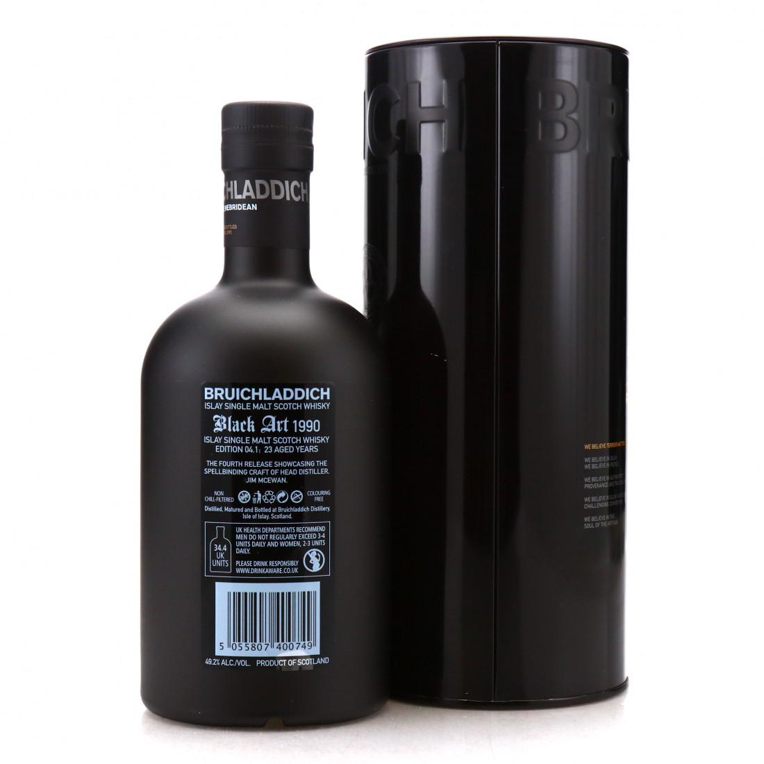 Bruichladdich 1990 Black Art 23 Year Old Edition 4.1
