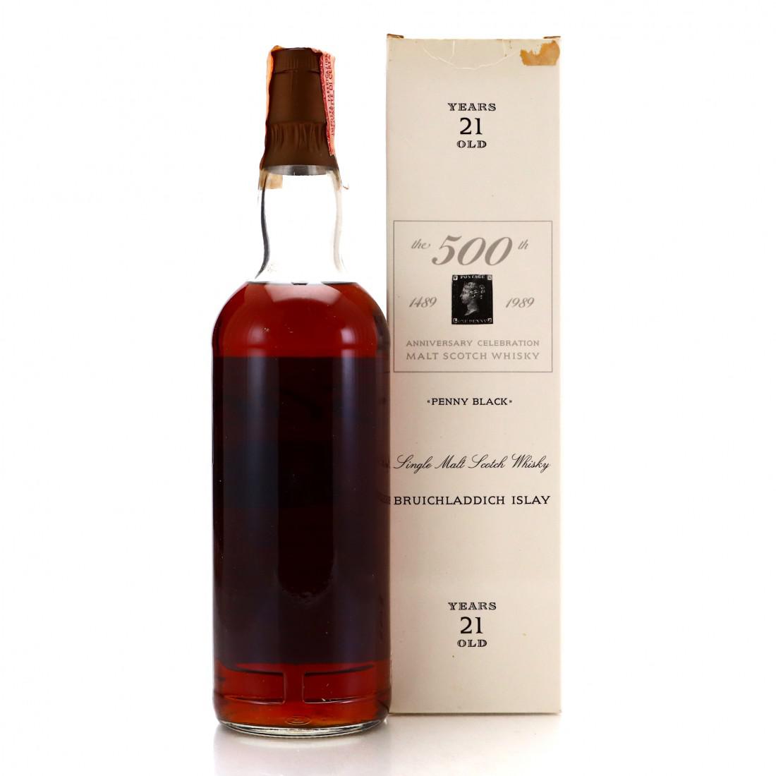 Bruichladdich 21 Year Old Moon Import / Penny Black