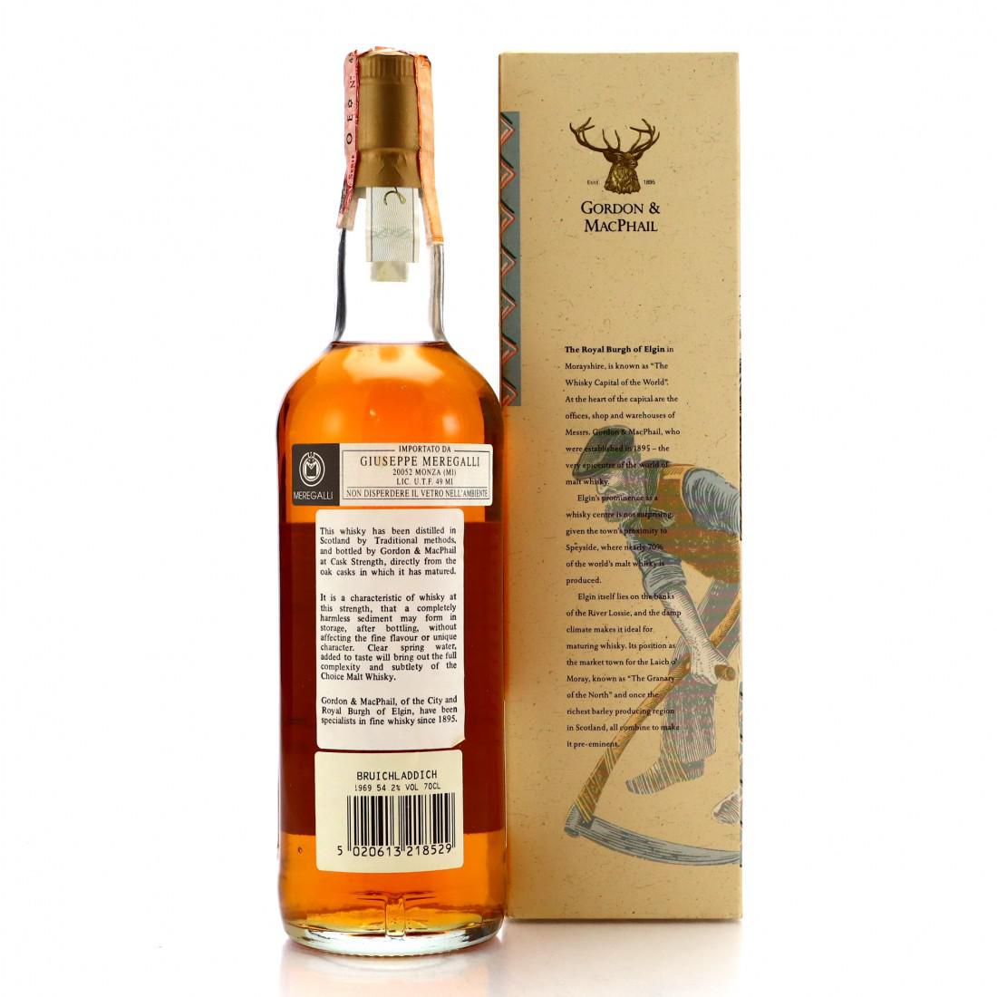 Bruichladdich 1969 Gordon and MacPhail Cask Strength