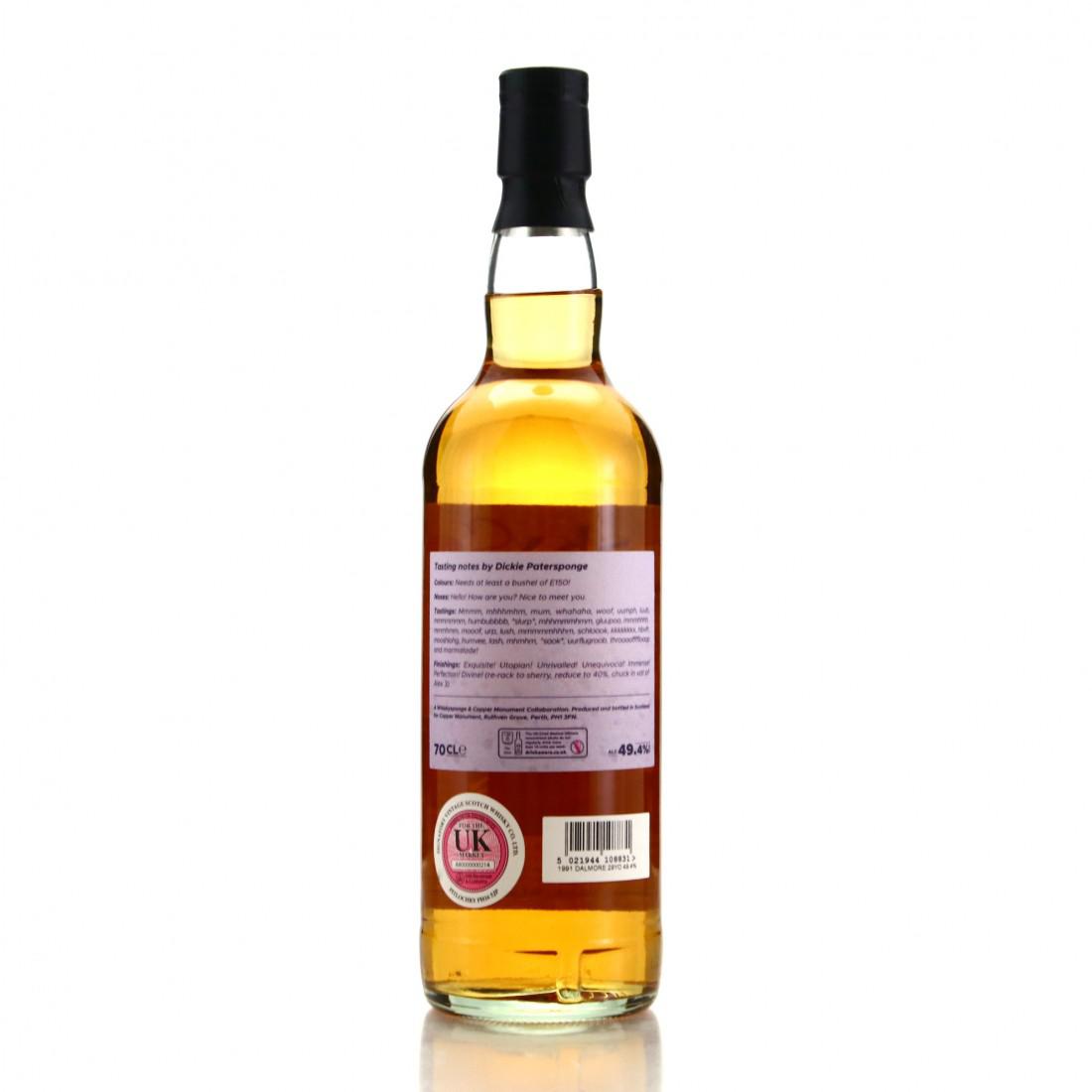 Dalmore 1991 Whisky Sponge 29 Year Old Edition No.10
