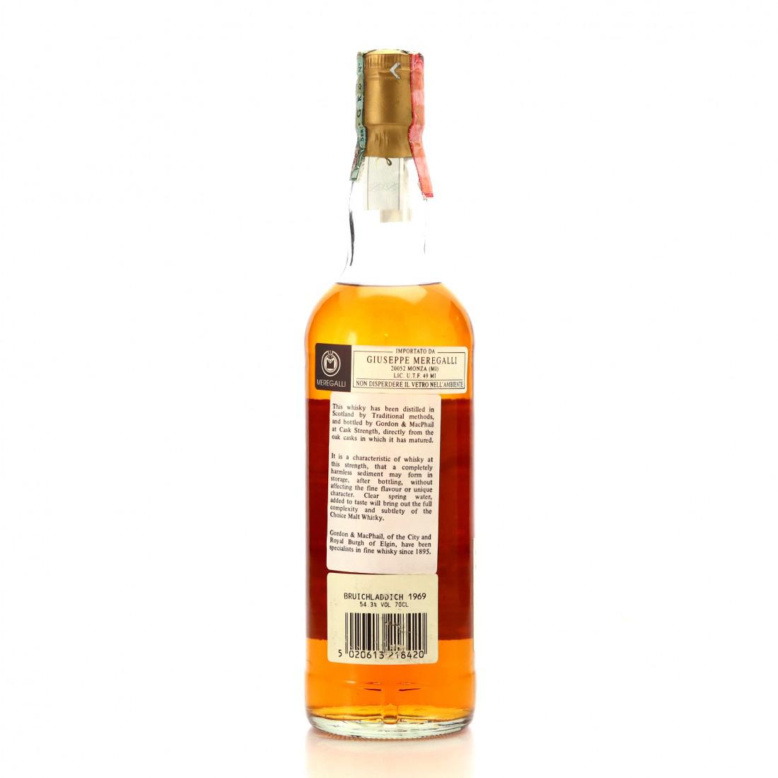 Bruichladdich 1969 Gordon and MacPhail Cask Strength