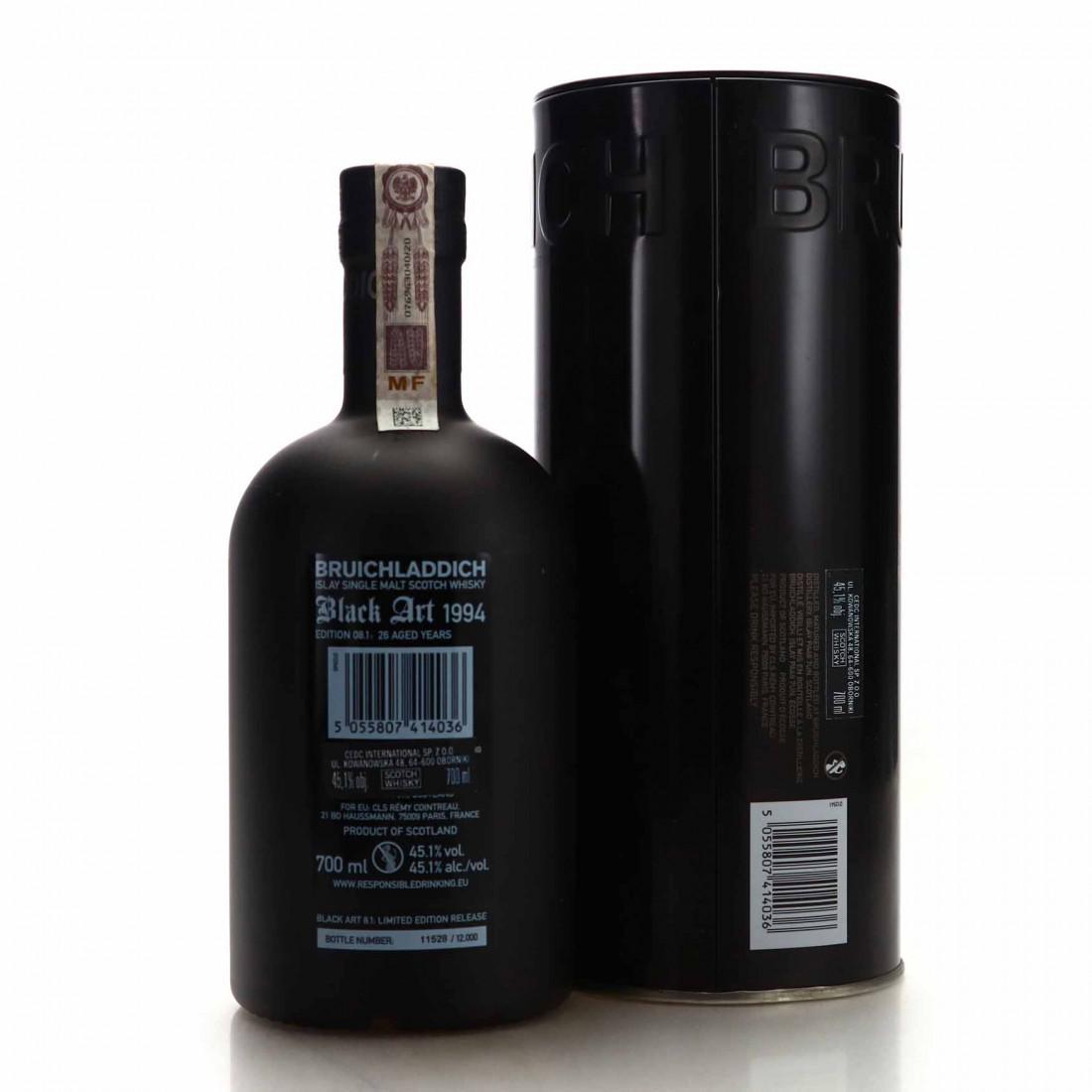 Bruichladdich 1994 Black Art 26 Year Old Edition 8.1