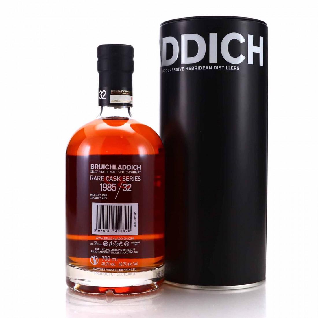 Bruichladdich 1985 Rare Cask Series 32 Year Old / Hidden Glory