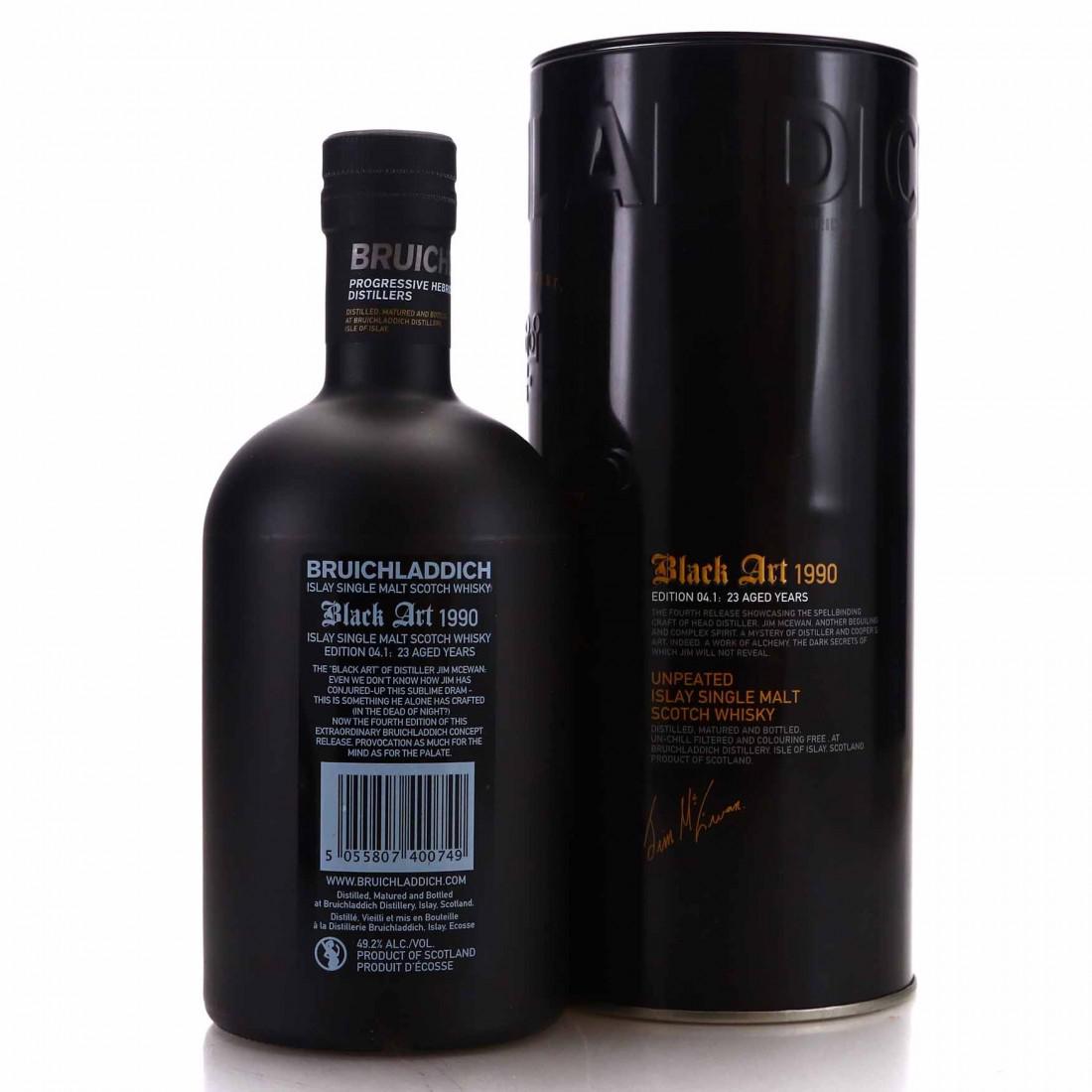 Bruichladdich 1990 Black Art 23 Year Old / Edition 4.1