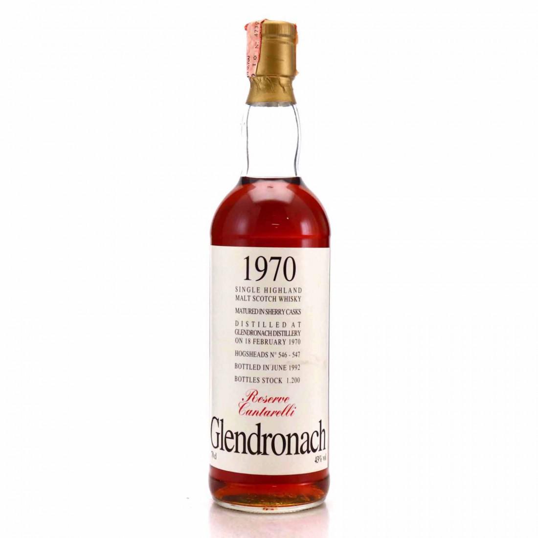 Glendronach 1970 Velier Reserve Cantarelli