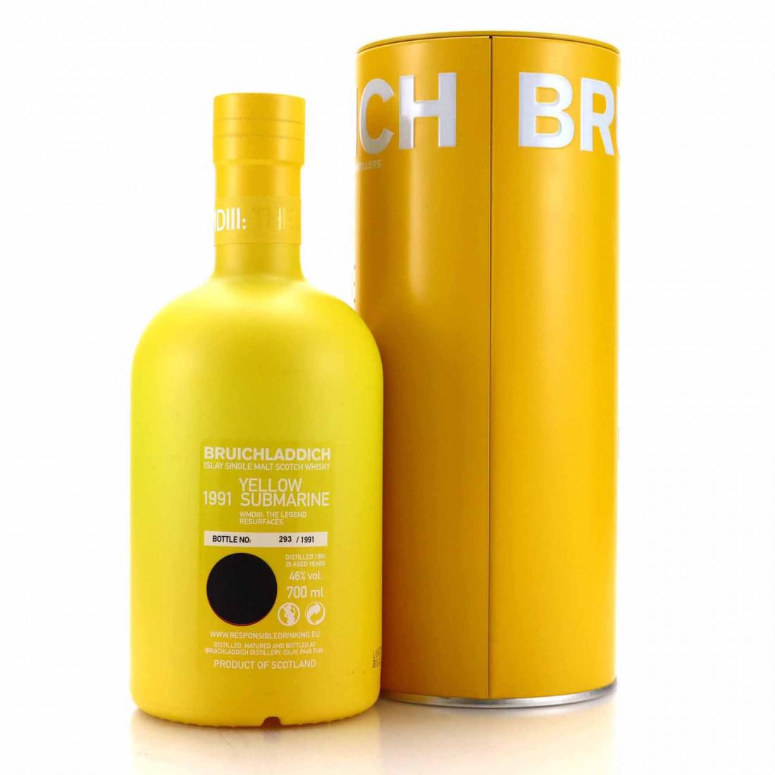 Bruichladdich 1991 Yellow Submarine 25 Year Old / WMD III