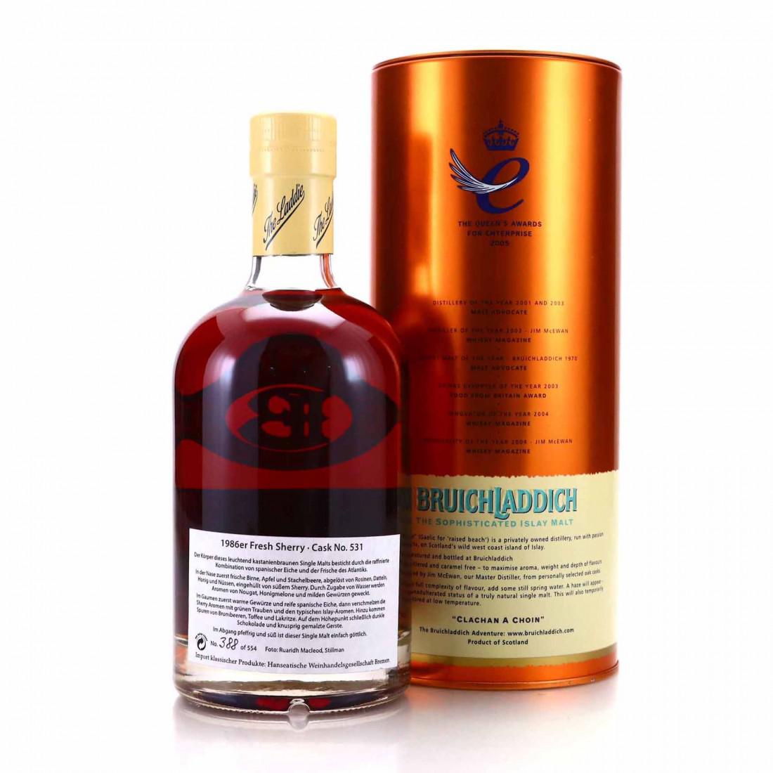 Bruichladdich 1986 Single Cask / Munchner Whisky Festival 2008
