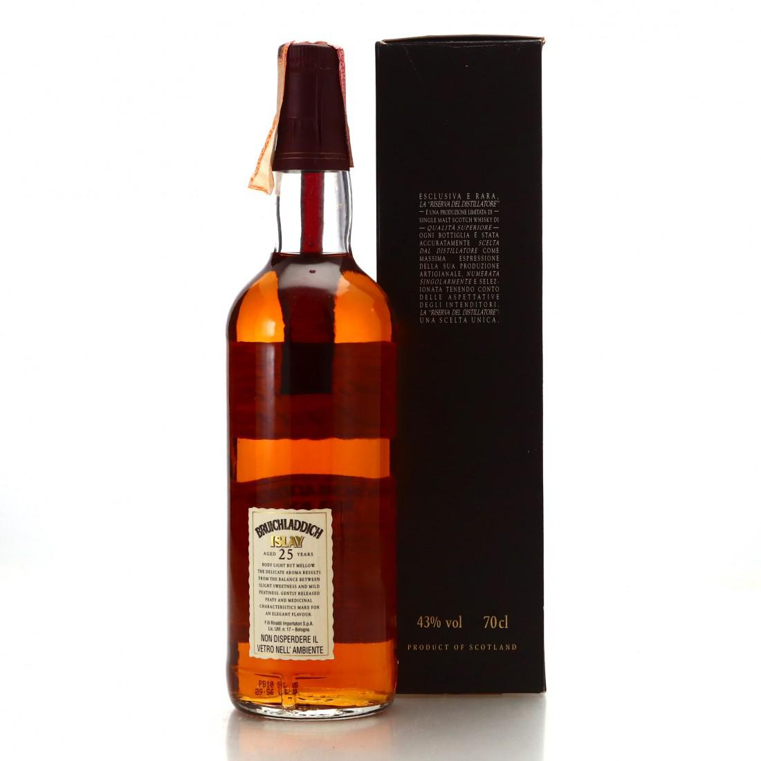 Bruichladdich 1968 Stillman's Reserve 25 Year Old / Fratelli Rinaldi