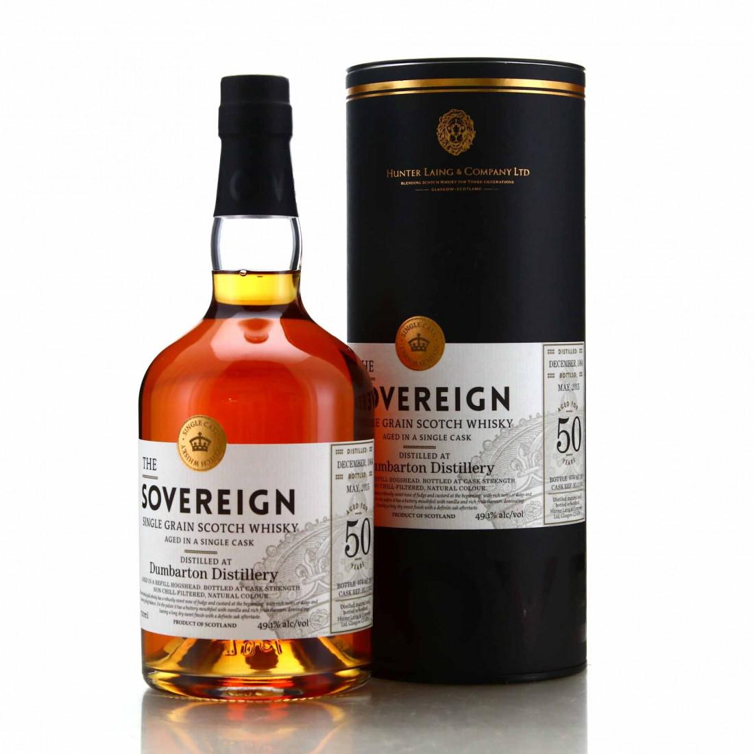 Dumbarton 1964 Hunter Laing 50 Year Old Sovereign