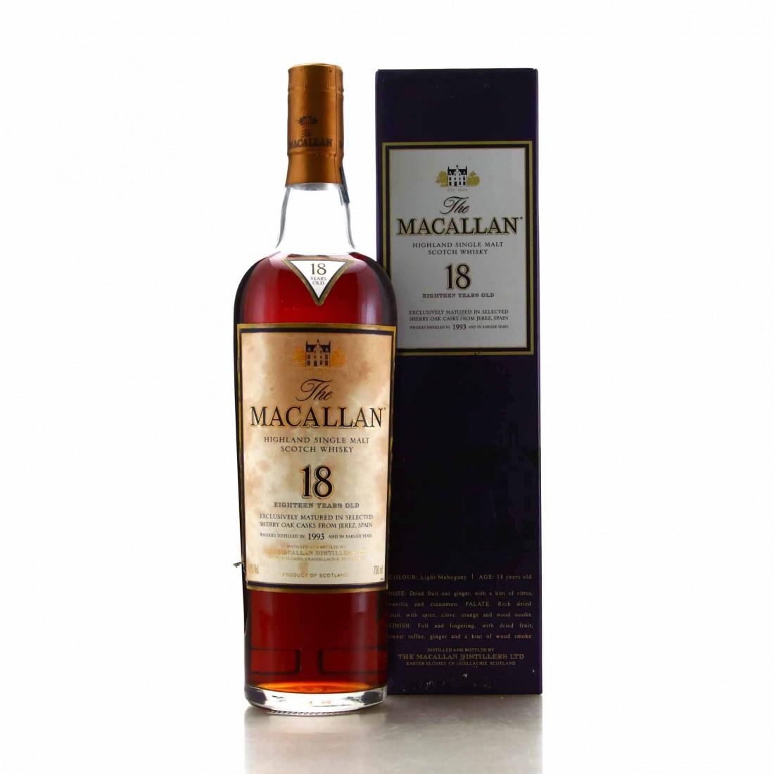 Macallan 1993 18 Year Old-酒虫网