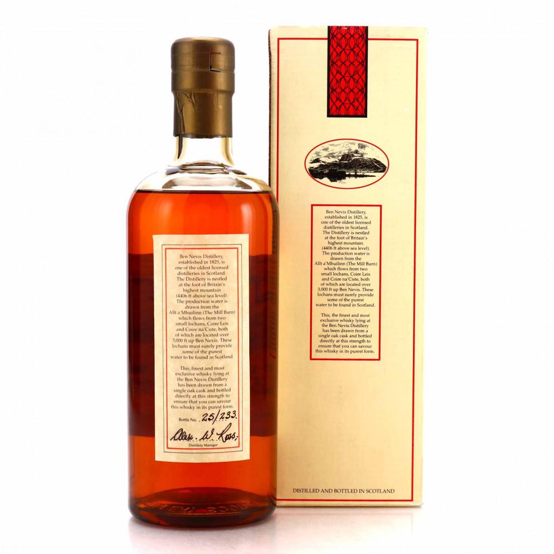 Ben Nevis 1973 Single Cask 26 Year Old #717