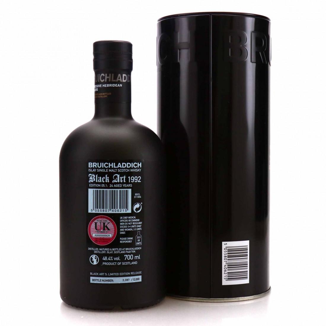Bruichladdich 1992 Black Art 24 Year Old Edition 5.1