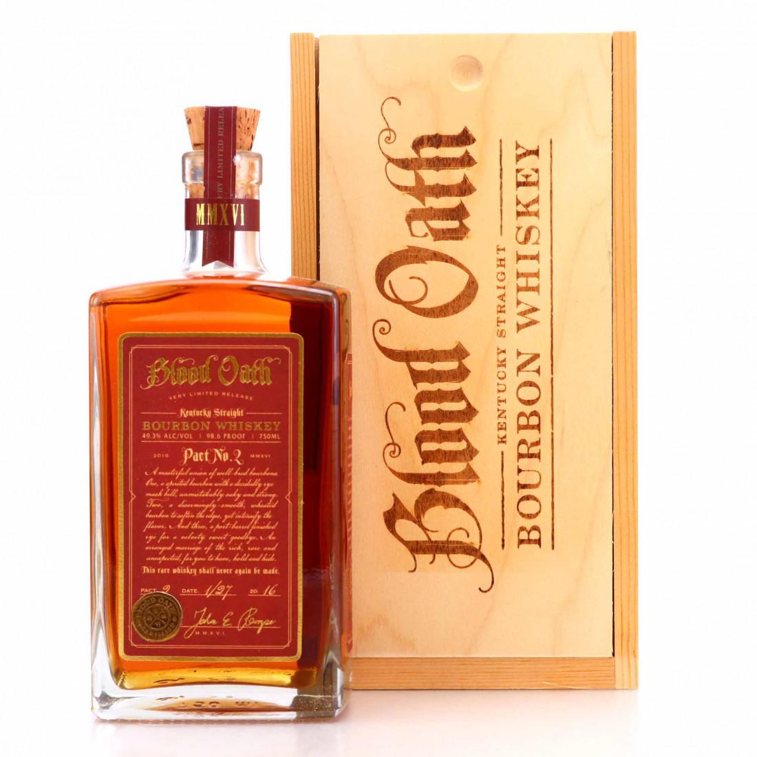Blood Oath Kentucky Straight Bourbon 2016 / Pact No.2
