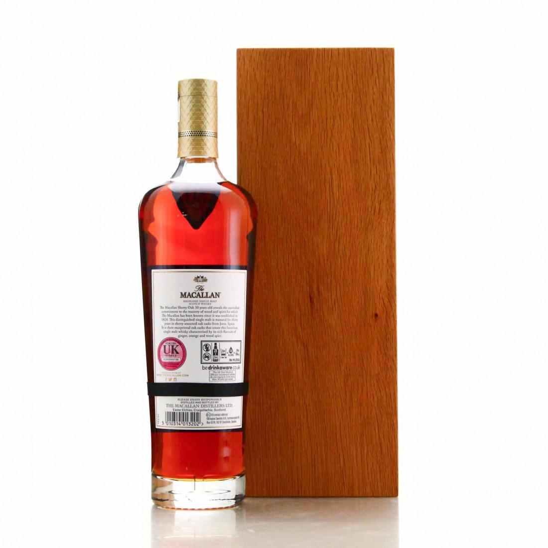 Macallan 30 Year Old Sherry Oak 2023 Release