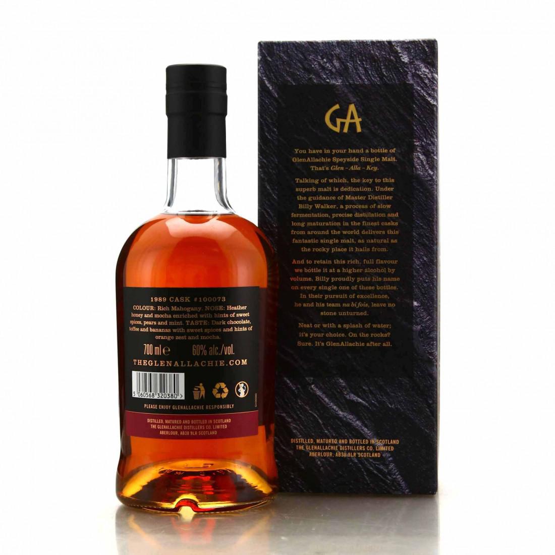 Glenallachie 1989 Single Sherry Cask 29 Year Old #100073 / UK
