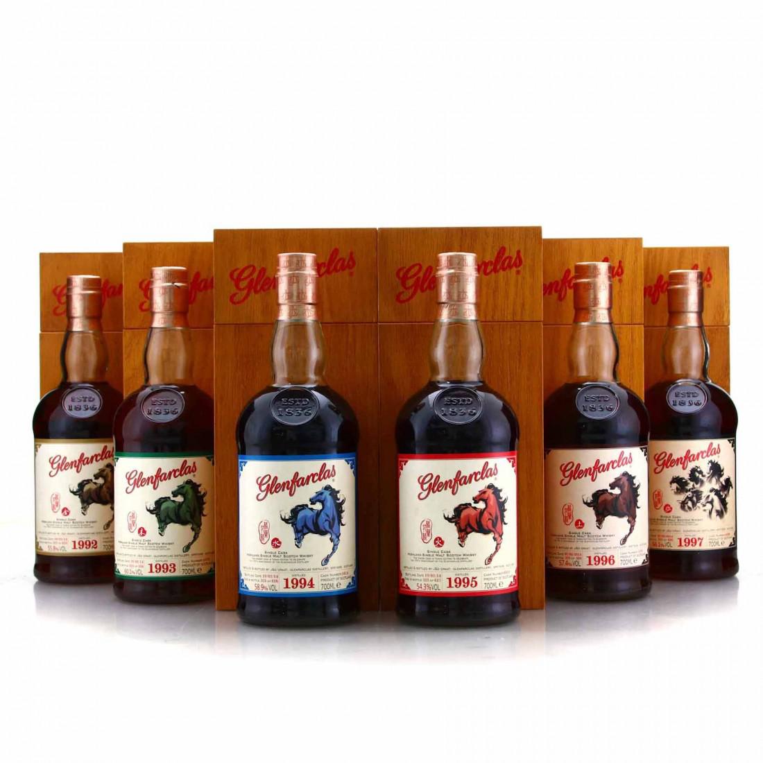 Glenfarclas Horse Series Single Casks 6 x 70cl / 178th Anniversary