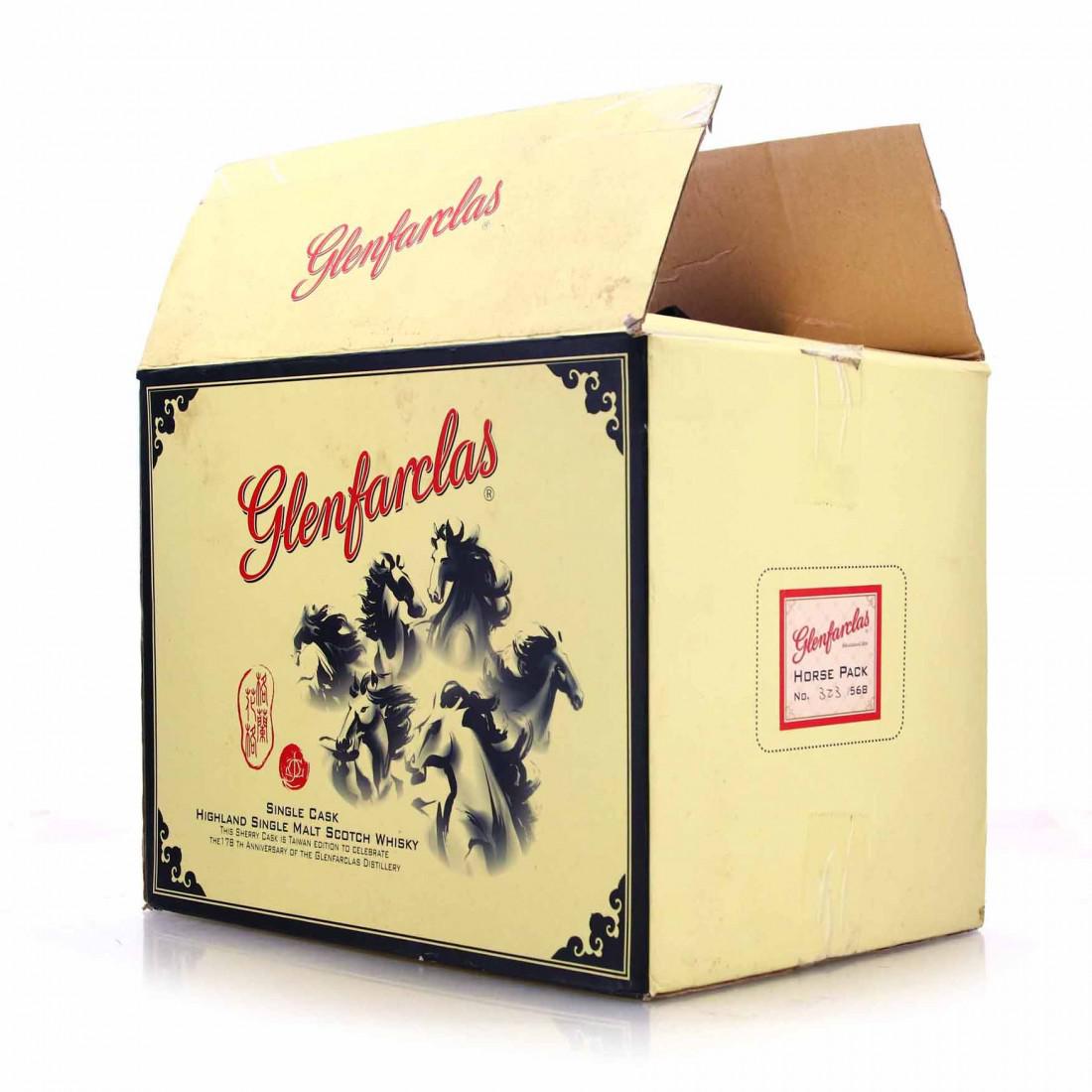 Glenfarclas Horse Series Single Casks 6 x 70cl / 178th Anniversary