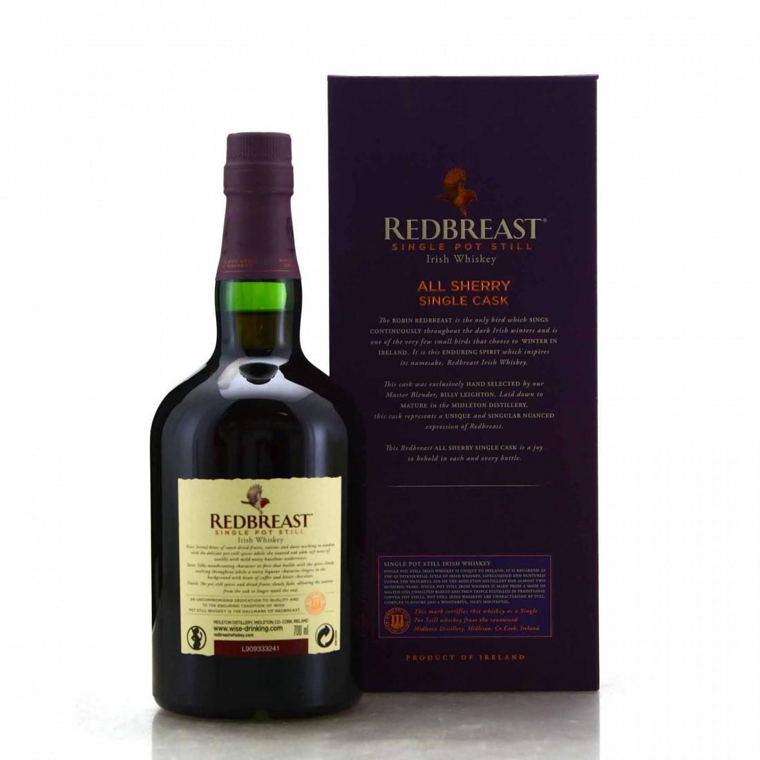 Redbreast 19 Year Old All Sherry Single Cask #21316 / Midleton & Bow St. Distilleries