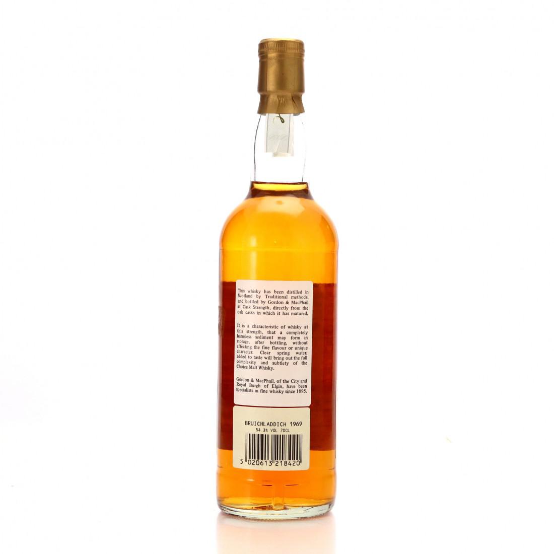 Bruichladdich 1969 Gordon and MacPhail Cask Strength