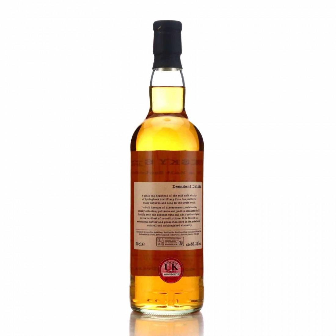 Springbank 1995 Whisky Sponge 26 Year Old Edition No.60b
