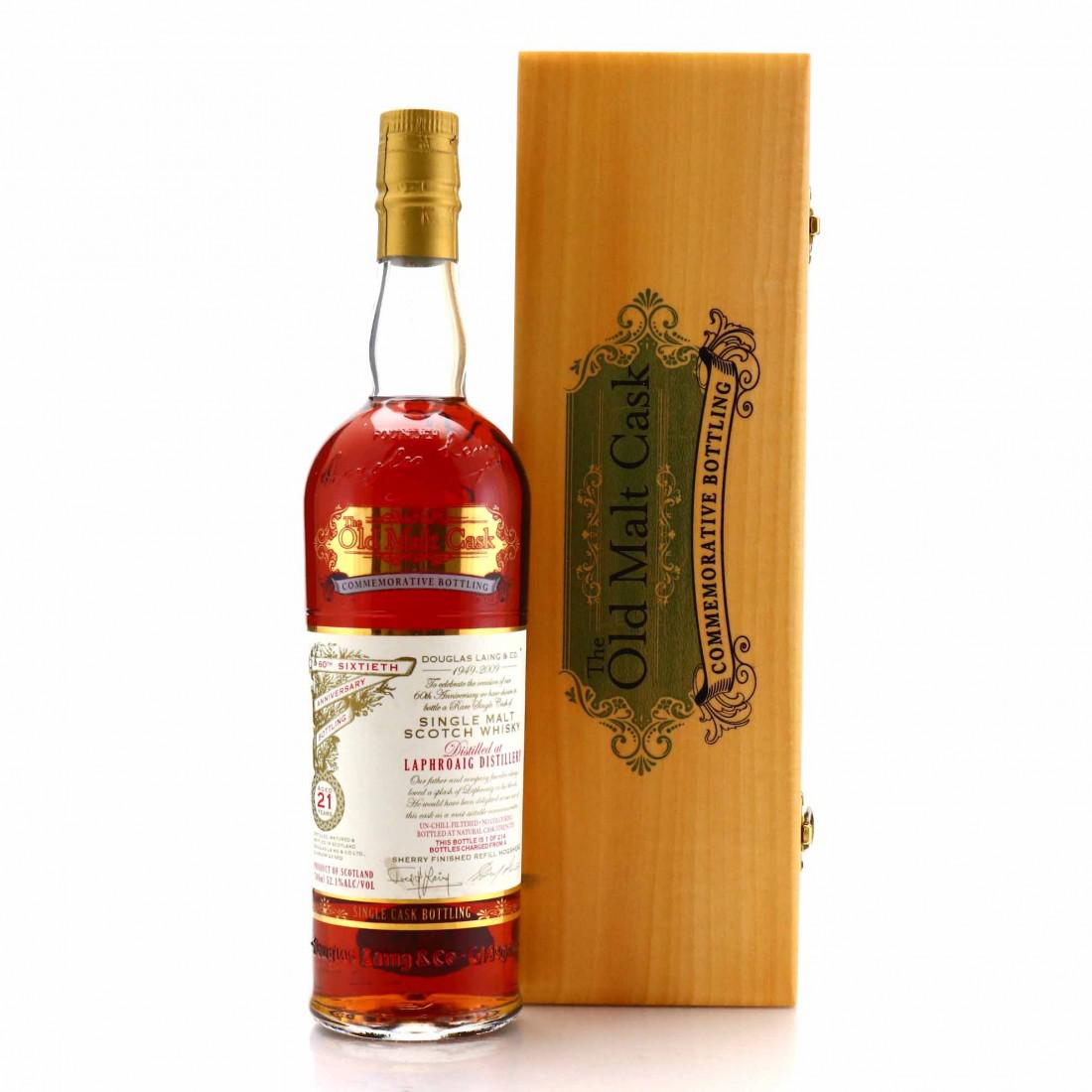 Laphroaig 21 Year Old Douglas Laing / 60th Anniversary